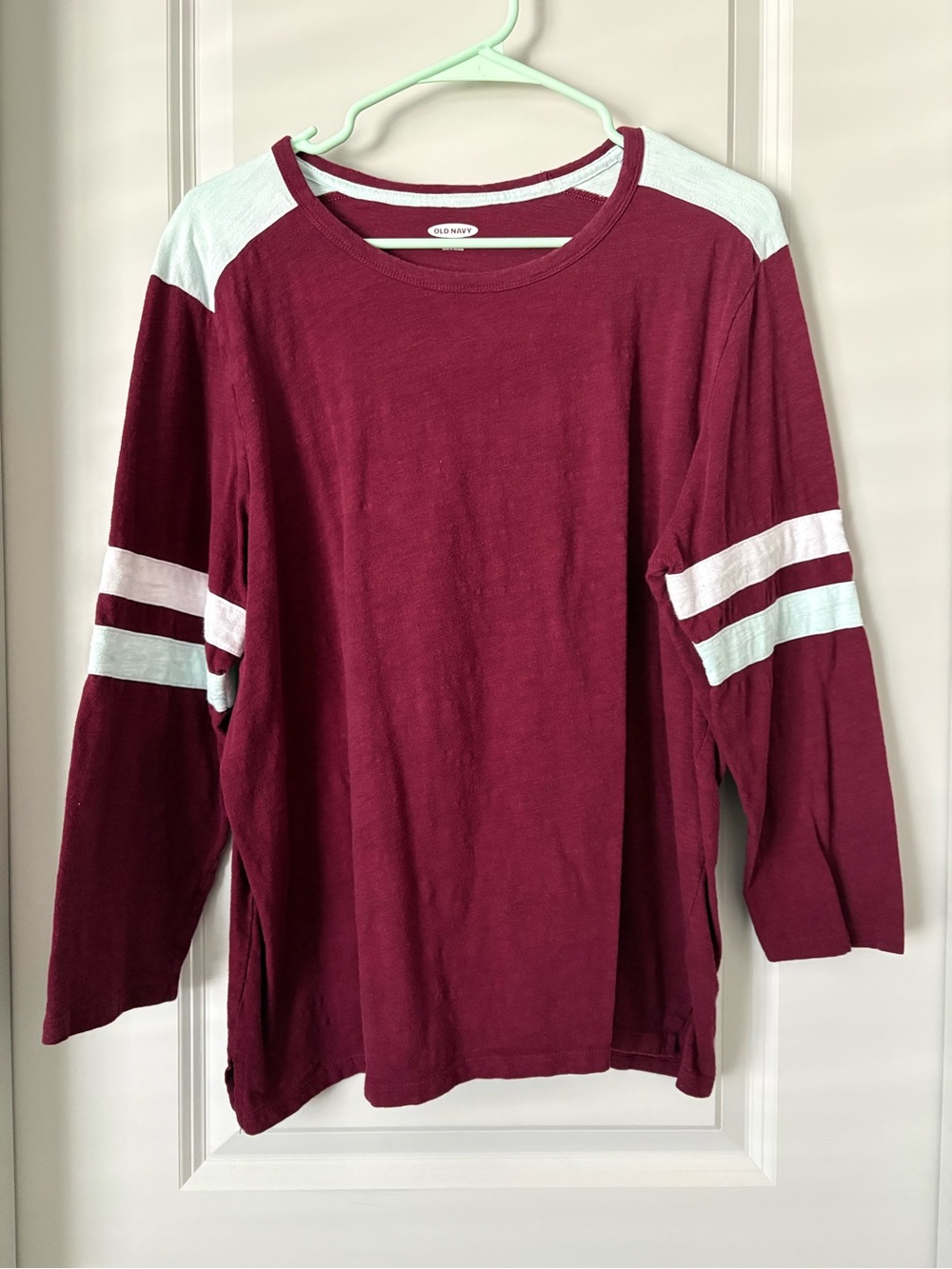 Burgundy Old Navy Long Sleeve Shirt